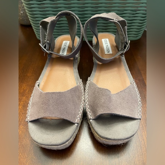 NWOT NWOT Steve Madden Elody Espadrille Platform Sandals - Picture 2 of 7